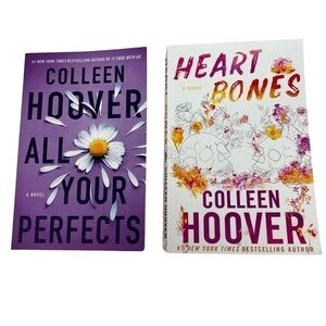 Colleen Hoover Fiction Books/Novels Lot/2 Trade Paperbacks Psychological/Family